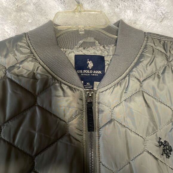 U.S. Polo ASSN Quilted Bomber Jacket - Picture 2 of 7
